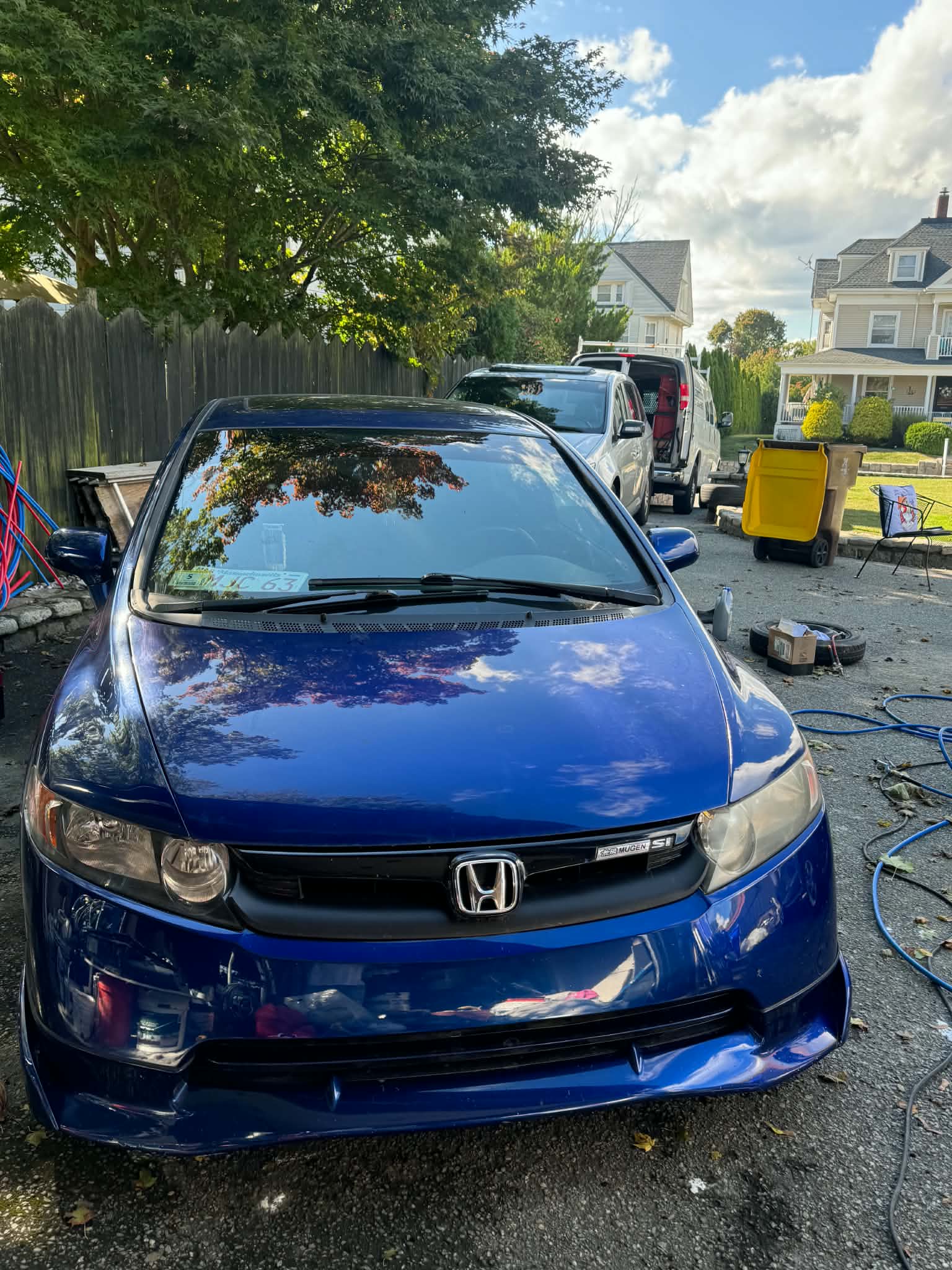 2008 HONDA CIVIC VIN 2HGFA555X8H702263 foto 2