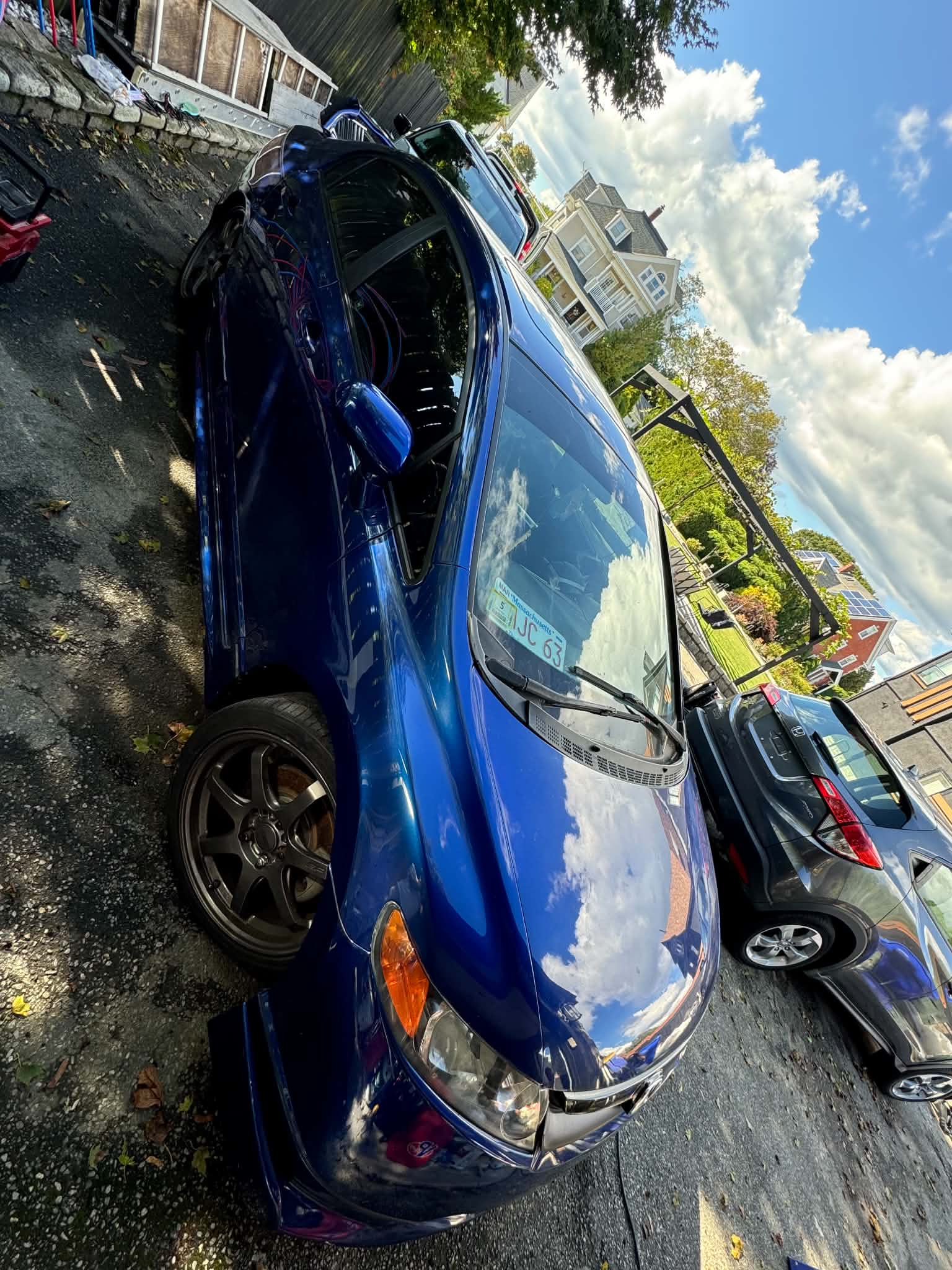 2008 HONDA CIVIC VIN 2HGFA555X8H702263 foto 6